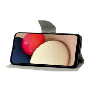 Samsung Galaxy A53 5G Θήκη Βιβλίο Λουλούδια Colored Drawing Pattern Flip Case Dragonfly Flower