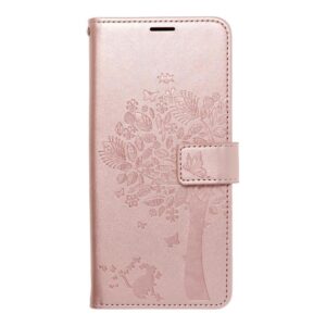 Samsung Galaxy A53 5G Θήκη Βιβλίο Ροζ - Χρυσό Forcell Mezzo Book Case Tree Rose - Gold