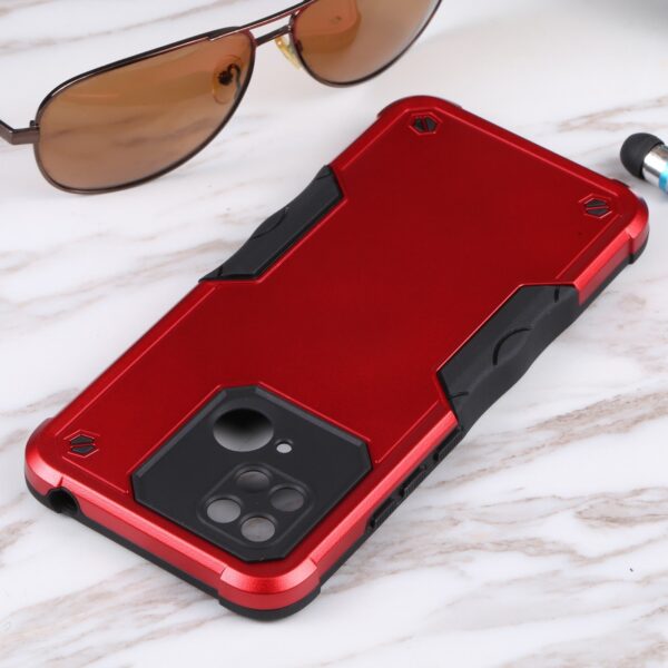 Xiaomi Redmi 10C Σκληρή Θήκη Κόκκινη Non-slip Armor Phone Case without Ring Holder Red