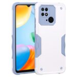Xiaomi Redmi 10C Σκληρή Θήκη Λευκή Non-slip Armor Phone Case without Ring Holder White