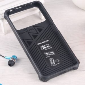 Xiaomi Poco X4 Pro 5G Θήκη Με Σταντ Καμουφλάζ Μπλε Camouflage Armor Kickstand TPU + PC Magnetic Phone Case Blue
