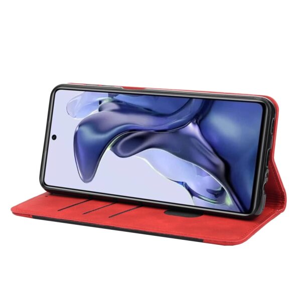 Xiaomi Poco X4 Pro 5G Θήκη Βιβλίο Κόκκινο Skin Feel Magnetic Splicing Phone Case Red