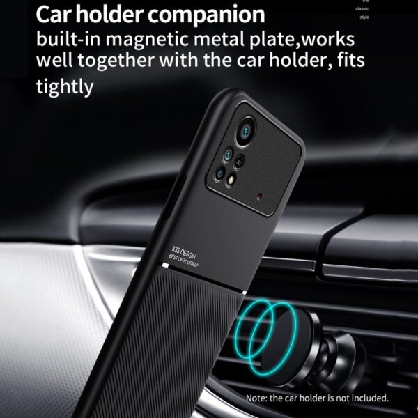 Xiaomi Poco X4 Pro 5G Θήκη Μαύρη Classic Tilt Magnetic Phone Case Black