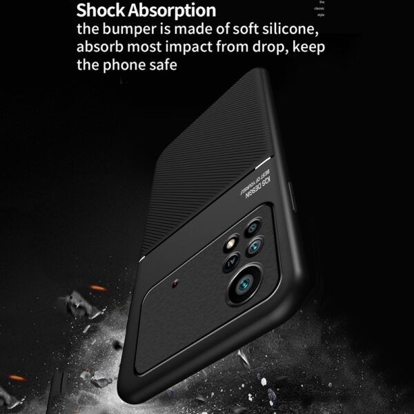 Xiaomi Poco X4 Pro 5G Θήκη Μαύρη Classic Tilt Magnetic Phone Case Black