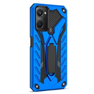 Realme 9i Θήκη Μπλε Με Σταντ Shockproof TPU + PC Phone Case Blue