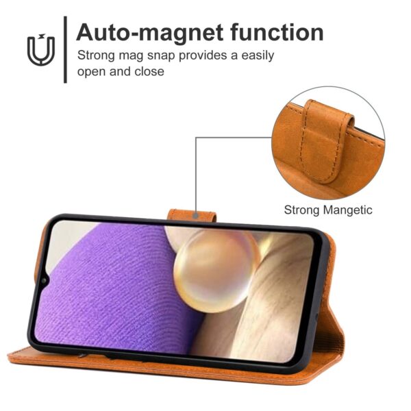 Samsung Galaxy A33 5G Θήκη Βιβλίο Καφέ Book Case Brown