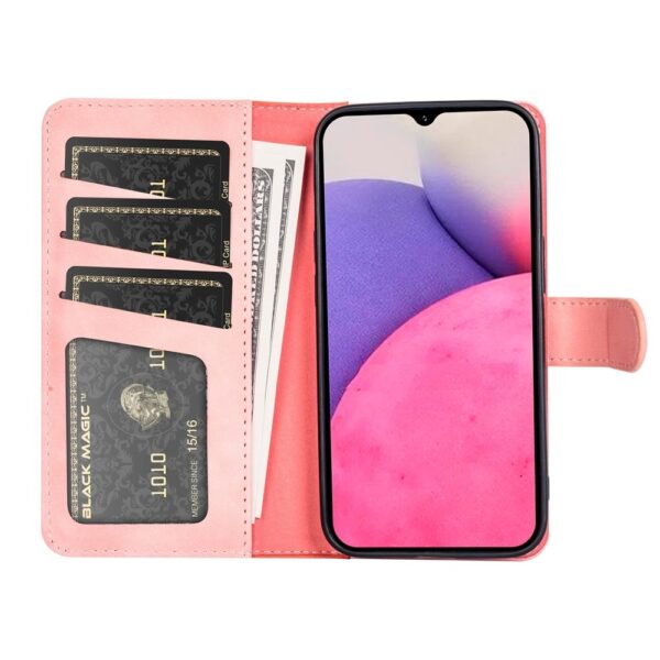 Samsung Galaxy A33 5G Θήκη Βιβλίο Ροζ Stitching Horizontal Flip Phone Case Pink