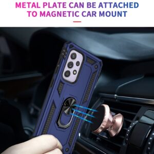 Samsung Galaxy A33 5G Θήκη Μπλε Με Σταντ Shockproof TPU + PC Phone Case Blue