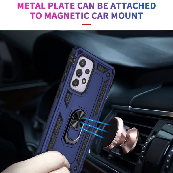 Samsung Galaxy A33 5G Θήκη Μπλε Με Σταντ Shockproof TPU + PC Phone Case Blue