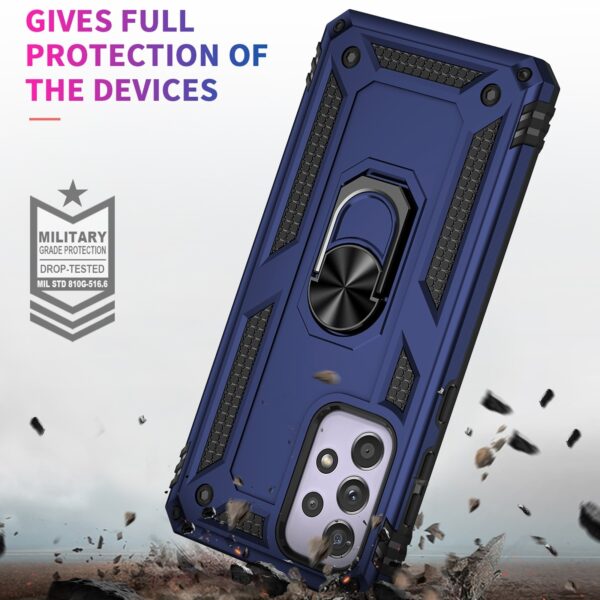 Samsung Galaxy A33 5G Θήκη Μπλε Με Σταντ Shockproof TPU + PC Phone Case Blue