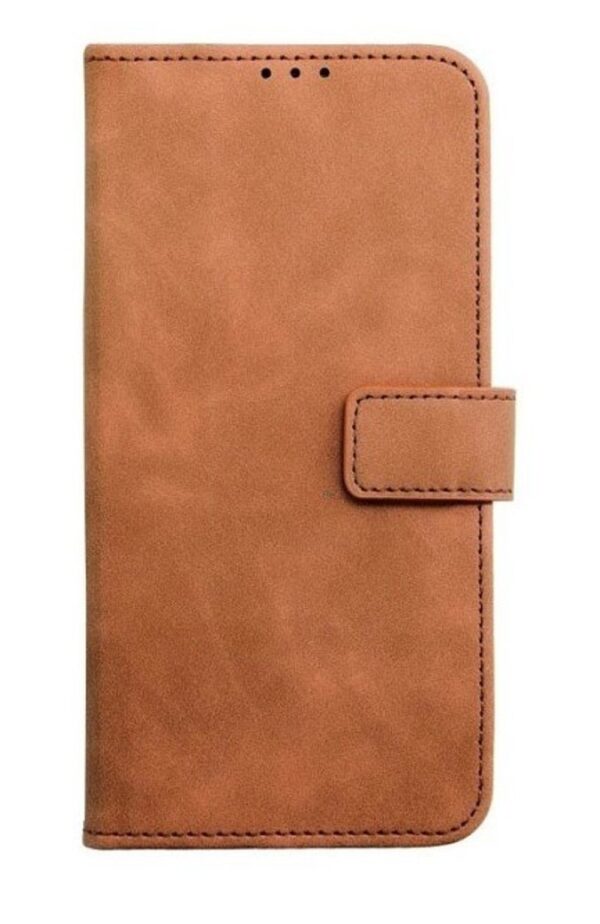 Tel1 Samsung Galaxy A13 4G Tender Θήκη Βιβλίο - Brown