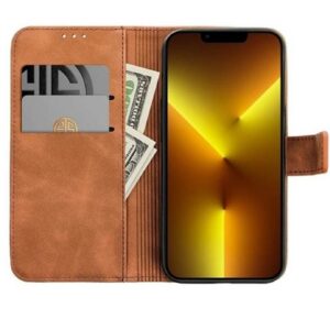 Tel1 Samsung Galaxy A13 4G Tender Θήκη Βιβλίο - Brown