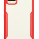 Forcell Samsung Galaxy A72 4G / A72 5G Shockproof Θήκη Σκληρή Διάφανη - Red