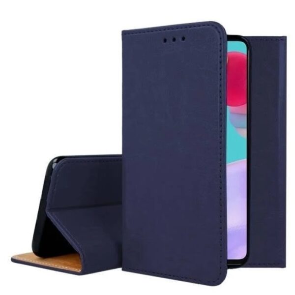 Tel1 Samsung Galaxy S22 Ultra 5G Special Leather Θήκη Βιβλίο - Blue