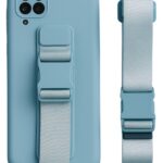 Forcell Samsung Galaxy A12 / M12 Rope Case Θήκη Σιλικόνης - Blue
