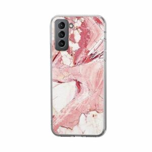 Wozinsky Samsung Galaxy S21 FE 5G Marble Θήκη Σιλικόνης Marble - Pink