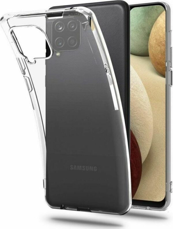 Samsung Galaxy A12 / M12 Θήκη Σιλικόνης Διάφανη TPU Silicone Case 0.5mm Transparent