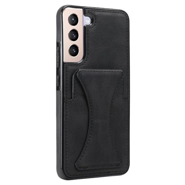 Samsung Galaxy S22 Plus 5G Θήκη Μαύρη Ultra-thin Shockproof Phone Case with Holder Black