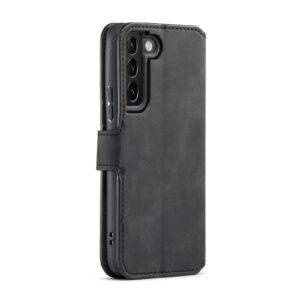 Samsung Galaxy S22 Plus 5G Θήκη Βιβλίο Μαύρο DG.MING Retro Oil Side Horizontal Flip Case Black