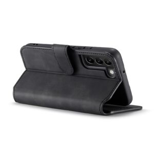 Samsung Galaxy S22 Plus 5G Θήκη Βιβλίο Μαύρο DG.MING Retro Oil Side Horizontal Flip Case Black