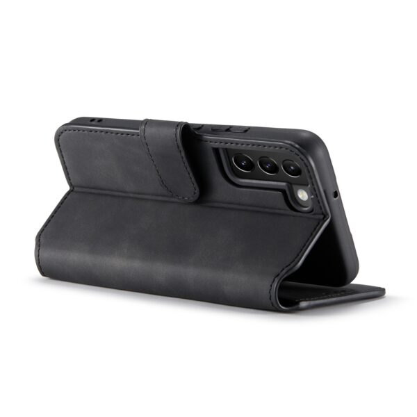 Samsung Galaxy S22 Plus 5G Θήκη Βιβλίο Μαύρο DG.MING Retro Oil Side Horizontal Flip Case Black