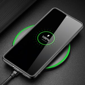 Samsung Galaxy S22 Plus 5G Θήκη Μαύρη με Πλαίσιο Σιλικόνης και Επένδυση από Ύφασμα DUX DUCIS Fino Series PU + TPU Phone Case