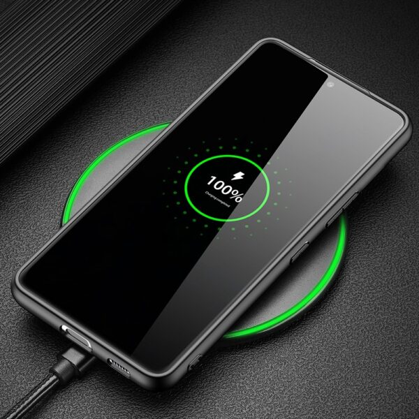 Samsung Galaxy S22 Plus 5G Θήκη Απαλό Μπλε με Πλαίσιο Σιλικόνης και Επένδυση από Ύφασμα DUX DUCIS Fino Series PU + TPU Phone