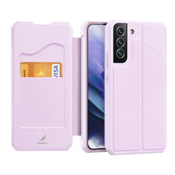 Samsung Galaxy S22 Plus 5G Θήκη Βιβλίο Ροζ Dux Ducis Skin X Series Book Case Pink