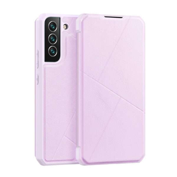Samsung Galaxy S22 Plus 5G Θήκη Βιβλίο Ροζ Dux Ducis Skin X Series Book Case Pink Samsung Galaxy S22 Plus 5G Θήκη Βιβλίο Ροζ Dux Ducis Skin X Series Book Case Pink