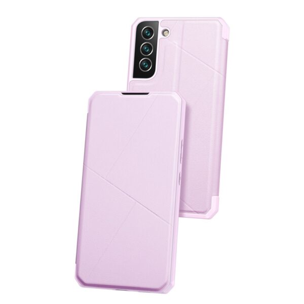Samsung Galaxy S22 Plus 5G Θήκη Βιβλίο Ροζ Dux Ducis Skin X Series Book Case Pink