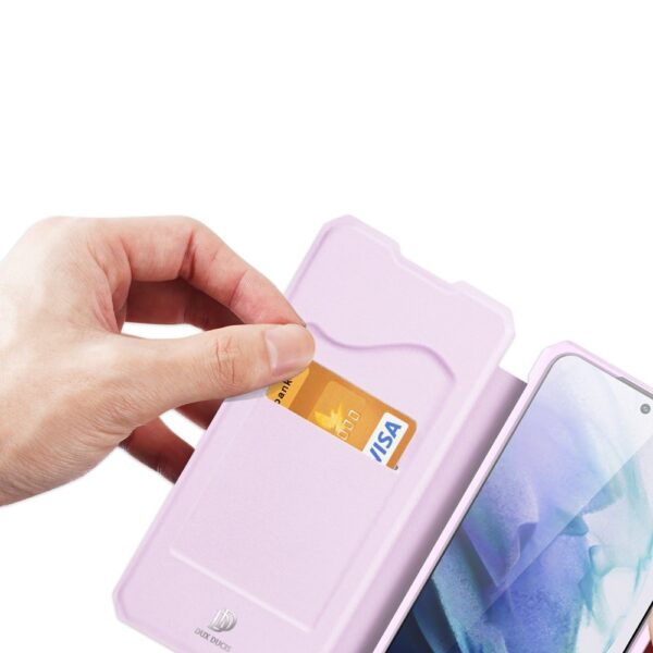 Samsung Galaxy S22 Plus 5G Θήκη Βιβλίο Ροζ Dux Ducis Skin X Series Book Case Pink