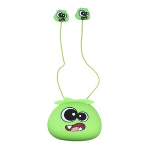 Jellie Monster Frankie YLFS-01 In-ear Handsfree με Βύσμα 3.5mm Green