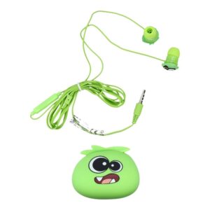 Jellie Monster Frankie YLFS-01 In-ear Handsfree με Βύσμα 3.5mm Green