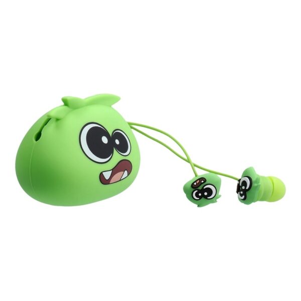 Jellie Monster Frankie YLFS-01 In-ear Handsfree με Βύσμα 3.5mm Green