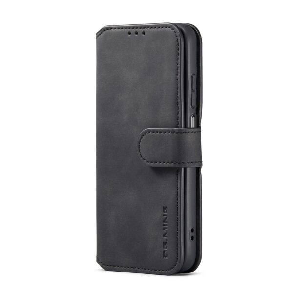 Samsung Galaxy A13 4G Θήκη Βιβλίο Μαύρο DG.MING Retro Oil Edge Flip Phone Case Black