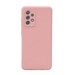 Samsung Galaxy A52 4G / A52 5G / A52s Θήκη Σιλικόνης Ροζ Soft Touch Silicone Rubber Soft Case Pink