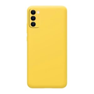 Forcell Samsung Galaxy A03s Matte Θήκη Σιλικόνης - Yellow