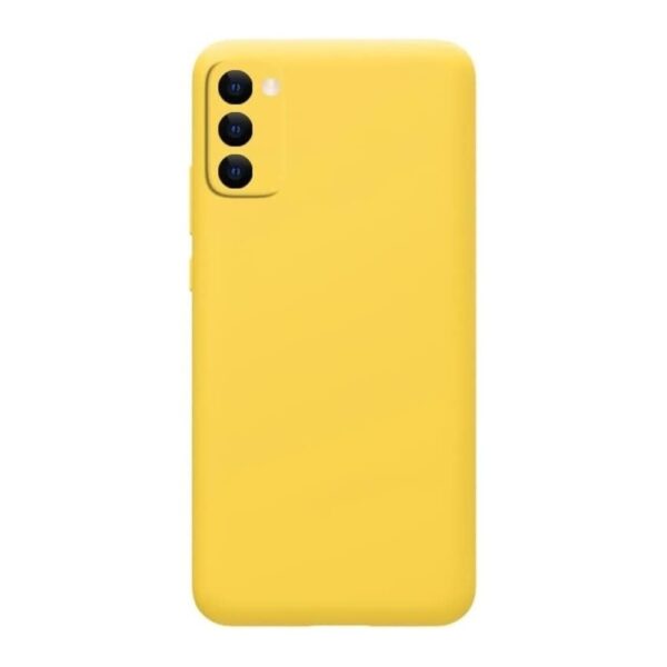 Forcell Samsung Galaxy A03s Matte Θήκη Σιλικόνης - Yellow