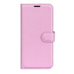 Xiaomi Poco M4 Pro 5G Θήκη Βιβλίο Ροζ Litchi Texture Horizontal Flip Protective Case Pink
