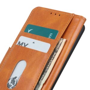Xiaomi Poco M4 Pro 5G Θήκη Βιβλίο Καφέ Mirren Crazy Horse Texture Horizontal Flip Case Brown