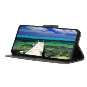 Xiaomi Poco M4 Pro 5G Θήκη Βιβλίο Σκούρο Πράσινο Mirren Crazy Horse Texture Horizontal Flip Case Dark Green