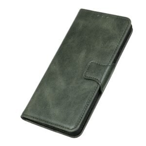 Xiaomi Poco M4 Pro 5G Θήκη Βιβλίο Σκούρο Πράσινο Mirren Crazy Horse Texture Horizontal Flip Case Dark Green