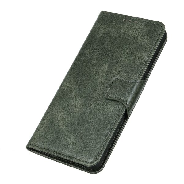 Xiaomi Poco M4 Pro 5G Θήκη Βιβλίο Σκούρο Πράσινο Mirren Crazy Horse Texture Horizontal Flip Case Dark Green