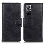 Xiaomi Poco M4 Pro 5G Θήκη Βιβλίο Μαύρο Mirren Crazy Horse Texture Horizontal Flip Case Black