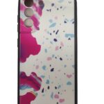 Samsung Galaxy S21 FE 5G Θήκη Σιλικόνης Ροζ Σχέδιο Silicone Case