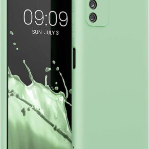 Samsung Galaxy A03s Θήκη Σιλικόνης Πράσινη Matt TPU Silicone Case Green