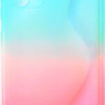 Samsung Galaxy A32 4G Θήκη Σιλικόνης Ροζ - Μπλε Silicone S Case Pink - Blue