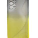 Samsung Galaxy A32 4G Θήκη Σιλικόνης Κίτρινη - Μαύρη Silicone S Case Yellow - Black