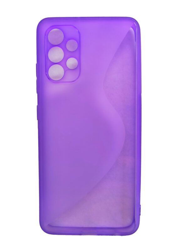 Samsung Galaxy A32 4G Θήκη Σιλικόνης Μωβ Silicone S Case Purple