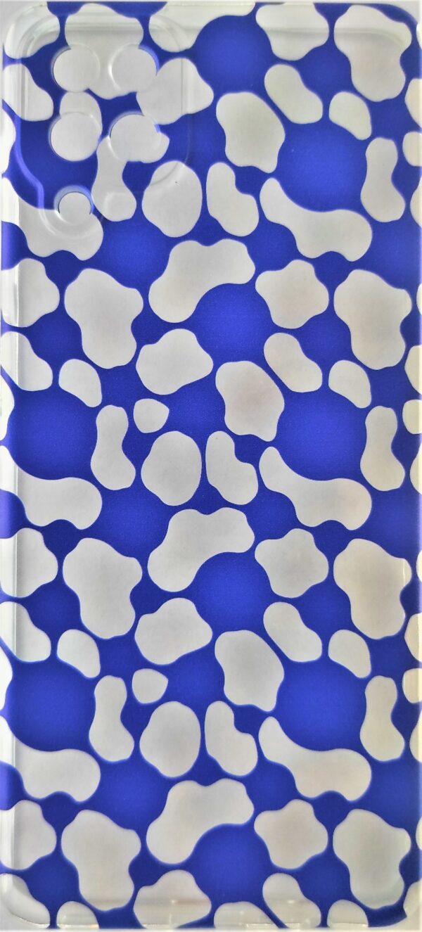 Samsung Galaxy A12 / M12 Θήκη Σιλικόνης Μπλε Σχέδιο Silicone Case